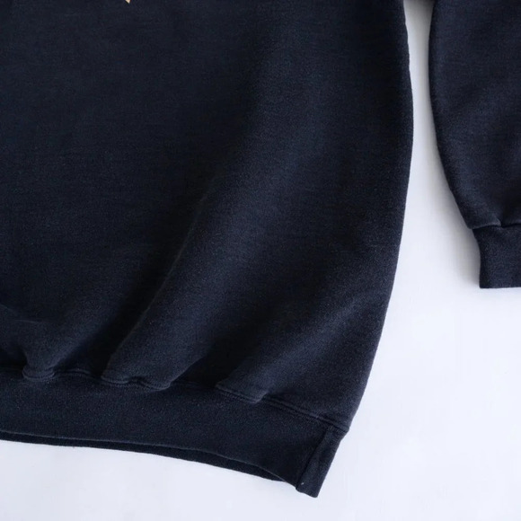 Vintage Hanes Black Ross Crewneck Sweater Size XL - Picture 6 of 11